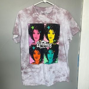 Whitney Houston medium cotton cloudy graphic t shirt street pop star 90’s 80’s